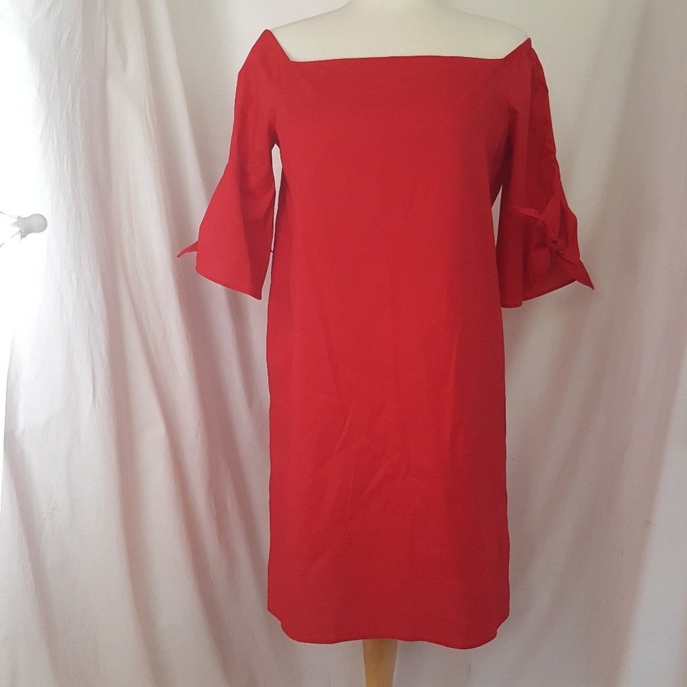 Love Ady Dress Off Shoulder Tie Sleeve